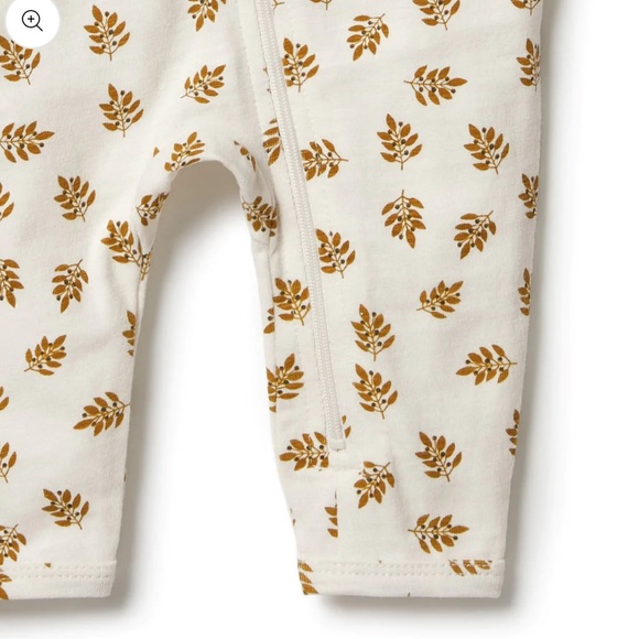 Wilson + Frenchy - Organic Zipsuit Romper, Gracie - Picture 3 of 5